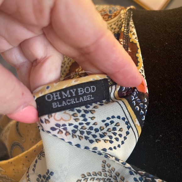 Multicolor top couture hand made in America. Small - Picture 5 of 6